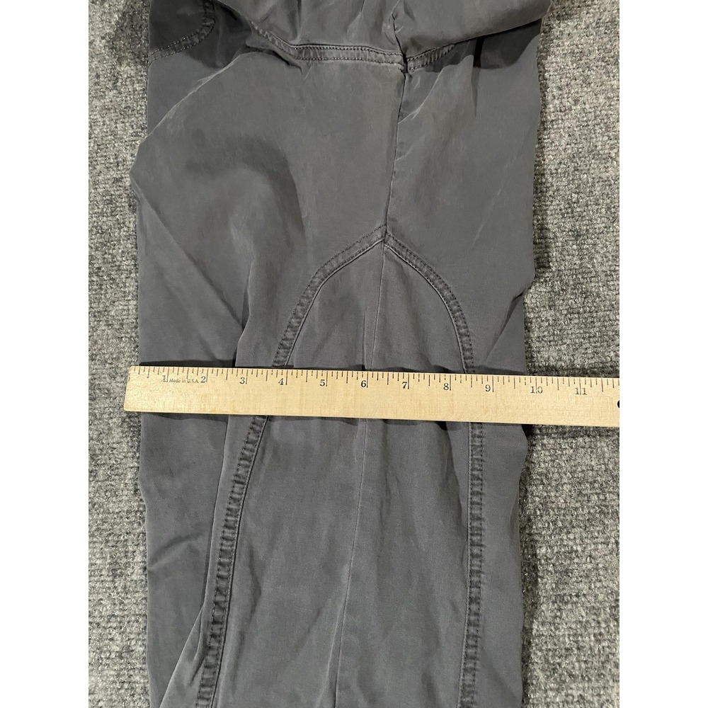 Abercrombie & Fitch Cargo Pants Mens XS Gray Garment Dyed Drawstring Hem - Picture 14 of 15
